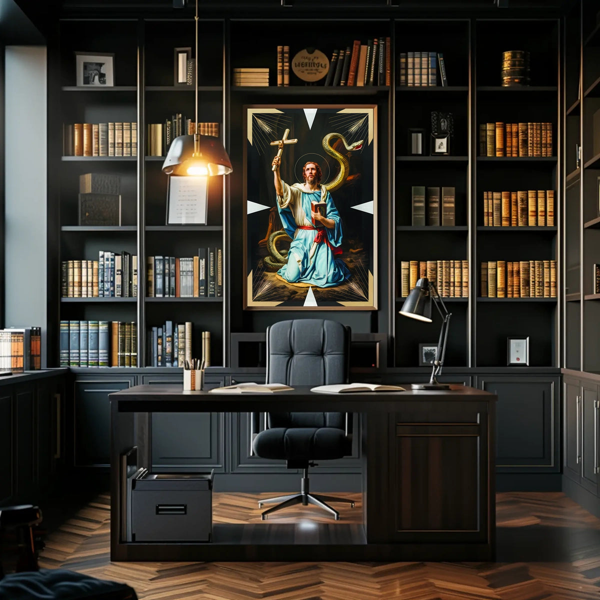 The Serpent and the Saint Poster