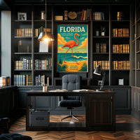 Florida Explore Natures Paradise Poster
