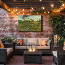 Vibrant Landscape Art Poster: An Artistic Expression