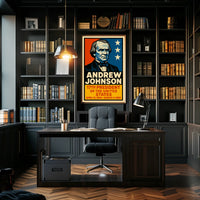 Andrew Johnson 17th President Poster
