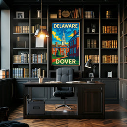 Delaware State Capitol Dover Poster