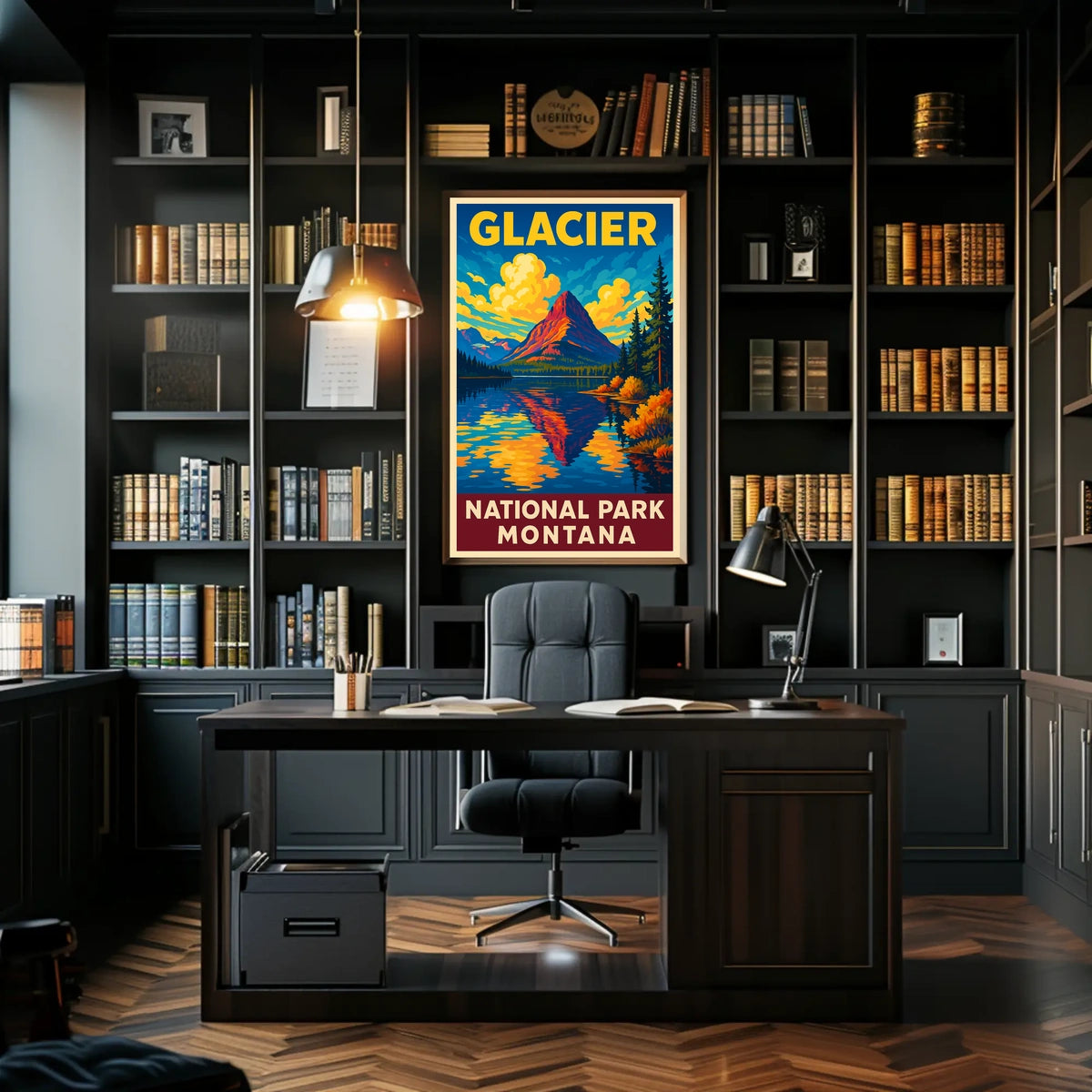 Glacier National Park Poster