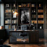 Classic Noir Detective Poster