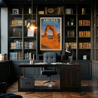 Arches National Park Majestic Landscape Poster