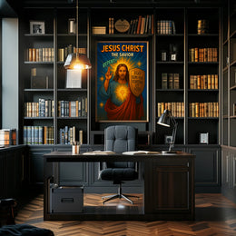 Jesus Christ – The Savior Poster PosterGoat