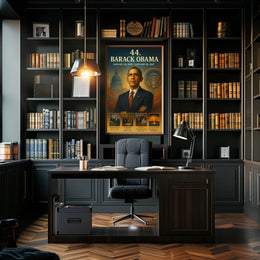 Barack Obama 44th President Historical or Presidential Poster
