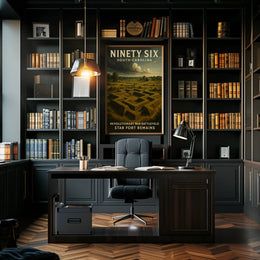 Ninety Six Star Fort Remains Poster