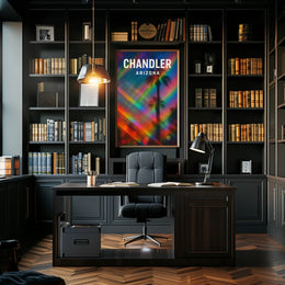 Chandler Arizona Vibes Digital Painting Poster