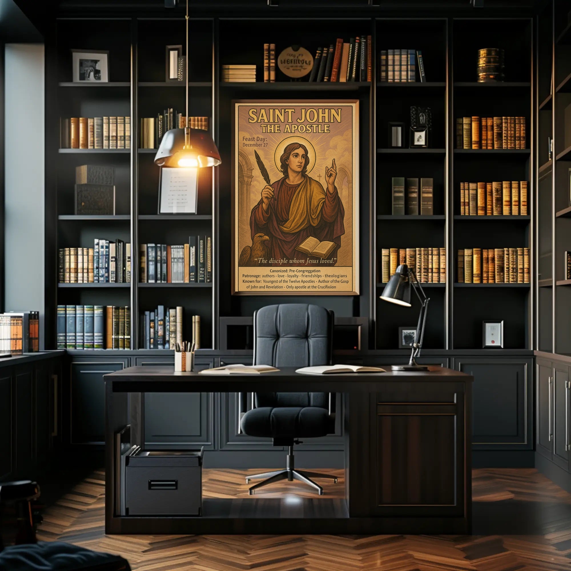 Saint John the Apostle Poster PosterGoat