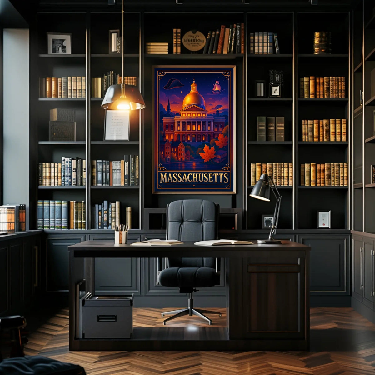 Massachusetts Heritage Poster