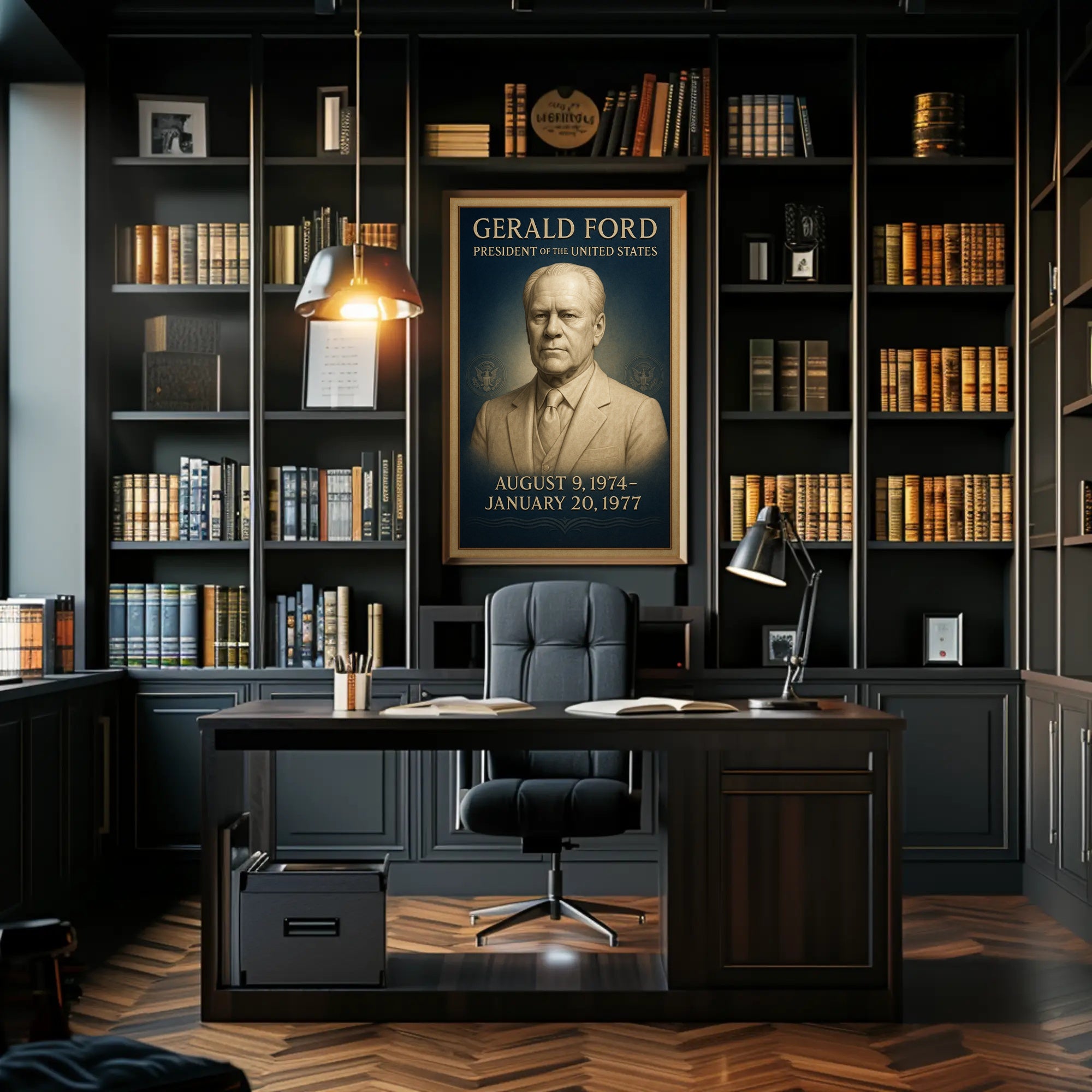 Gerald Ford – President of the United States Poster PosterGoat