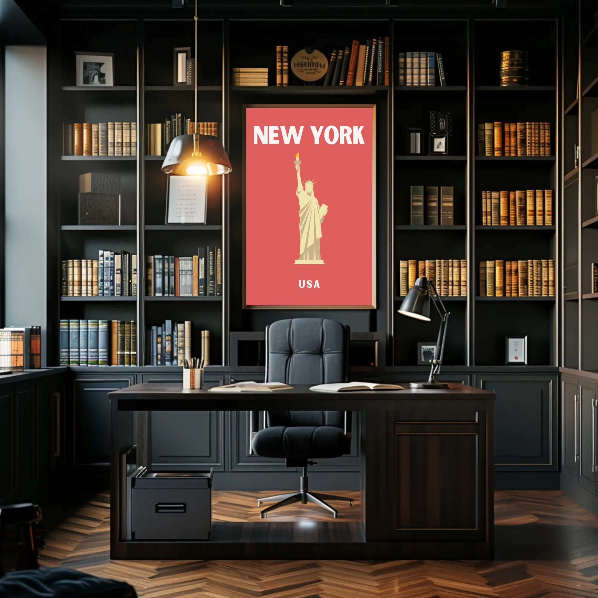 Statue of Liberty: Icon of Freedom Travel Poster PosterGoat