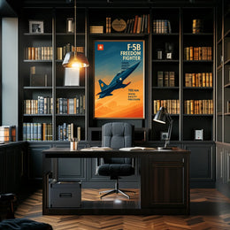 F-5B Freedom Fighter Poster