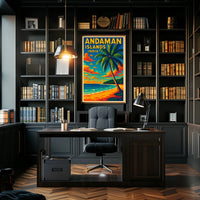 Andaman Islands Tropical Paradise Poster