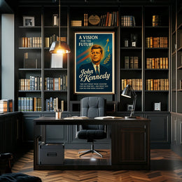 Patriotic Leadership Vintage Quote Poster Art Print