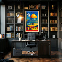 Iconic Landmarks Of Israel Poster