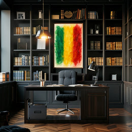 Vibrant Tricolor Poster