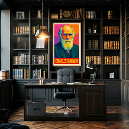 Charles Darwin Evolutionary Visionary Poster