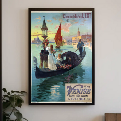 From Paris to Venice Poster