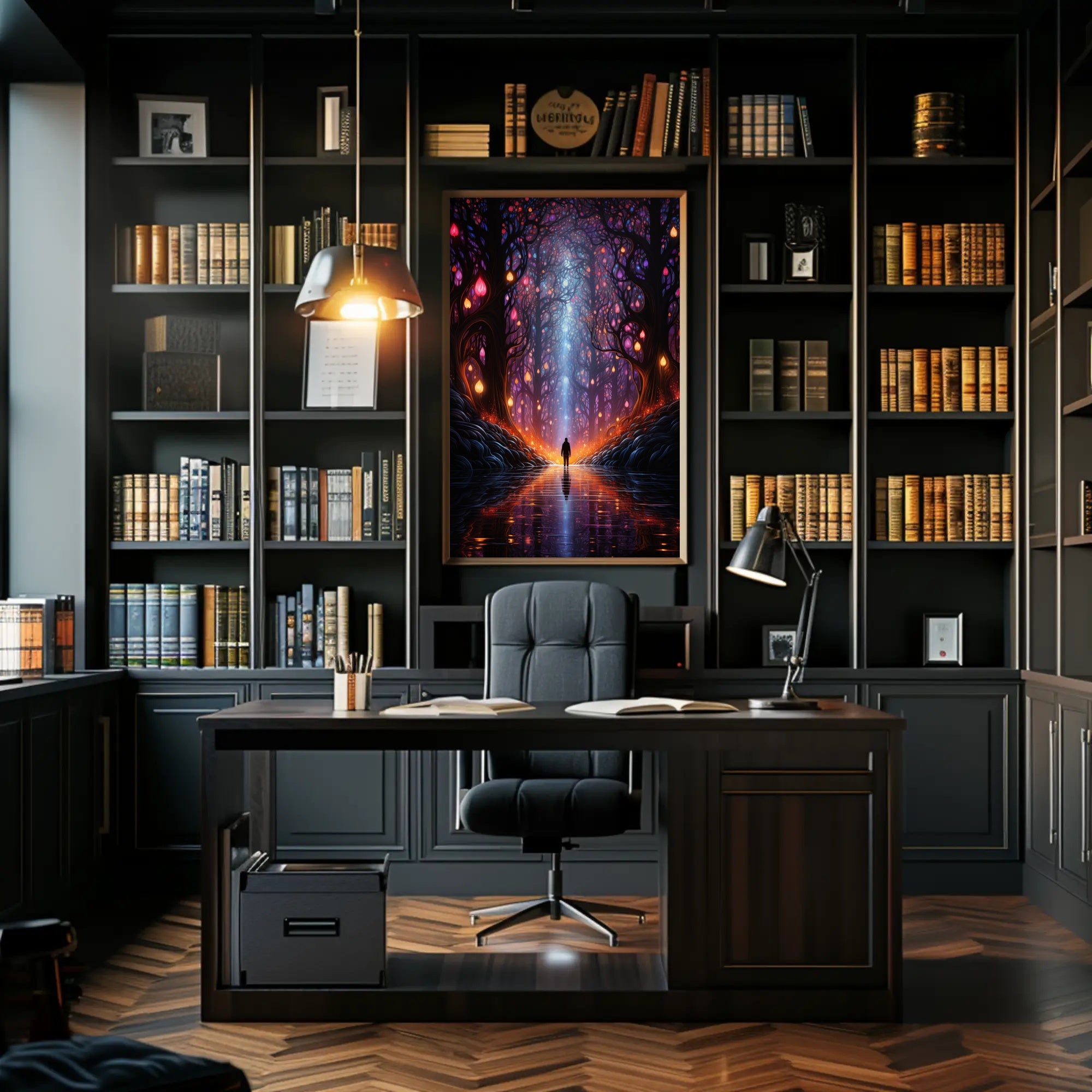 Enchanted Forest Journey Poster