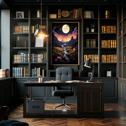 Moonlit Serenity Poster