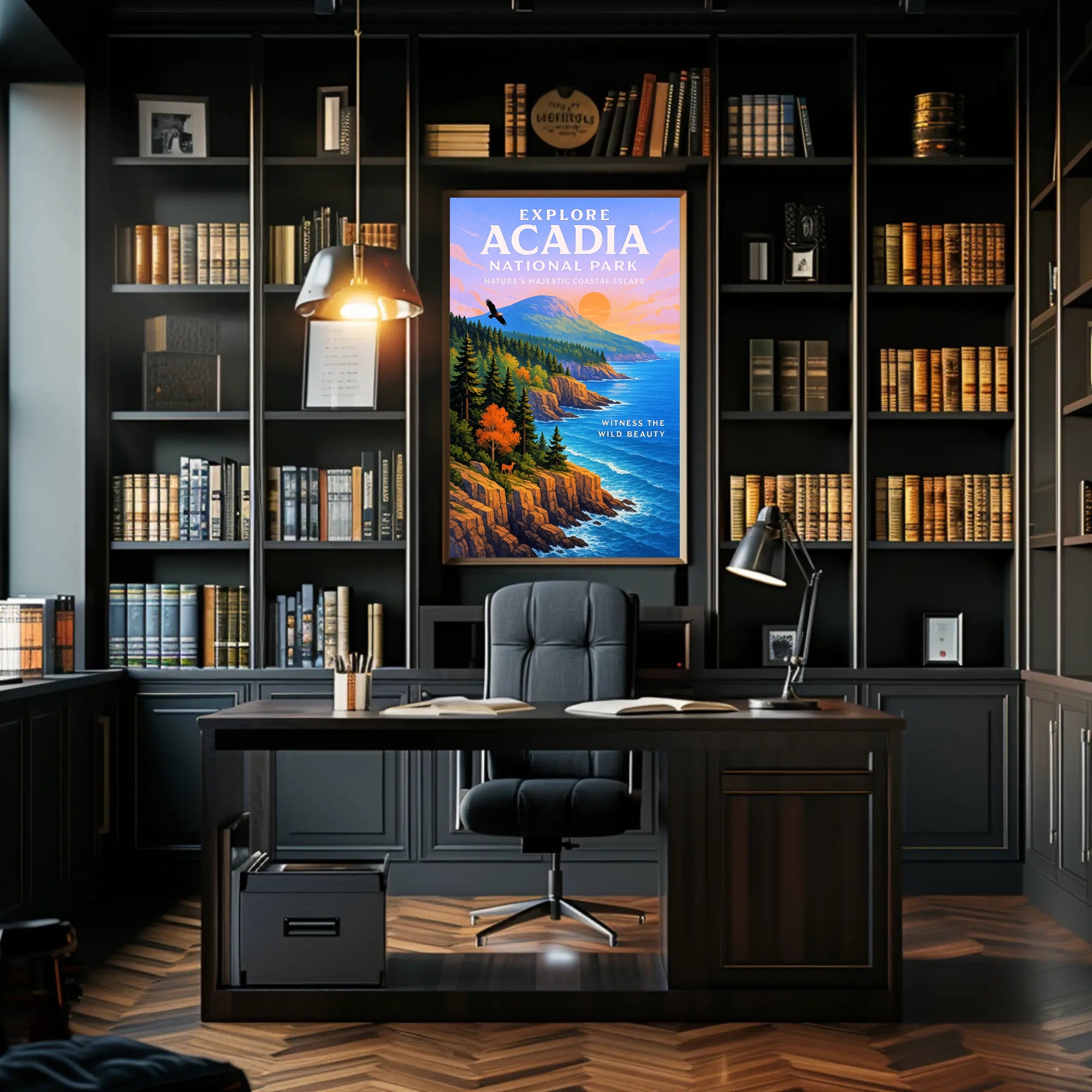 Explore Acadia National Park Poster