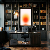 Radiant Orb Abstract Art Print - Abstract or Artistic Poster PosterGoat