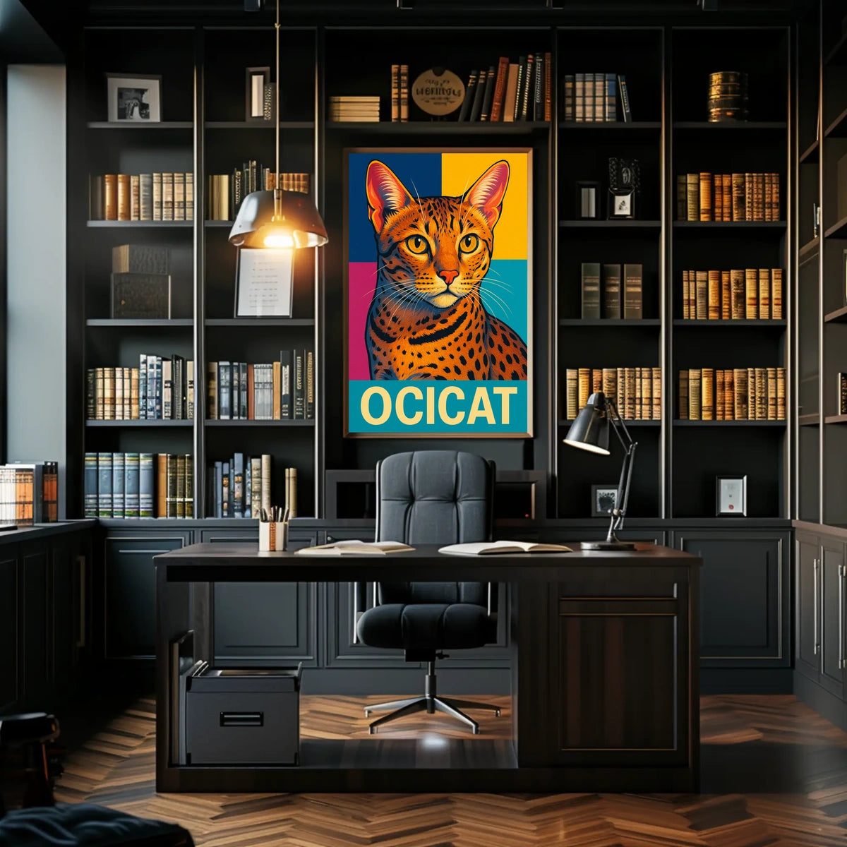 Ocicat Portrait Poster