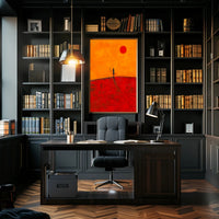 Desert Wanderer Poster Minimalist Travel Wall Art