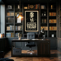 Donald Trump 47th President Poster