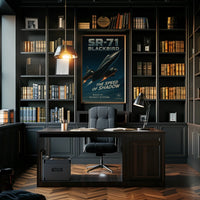 SR-71 Blackbird The Speed of Shadow Poster