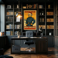 Zachary Taylor Merry Christmas Poster