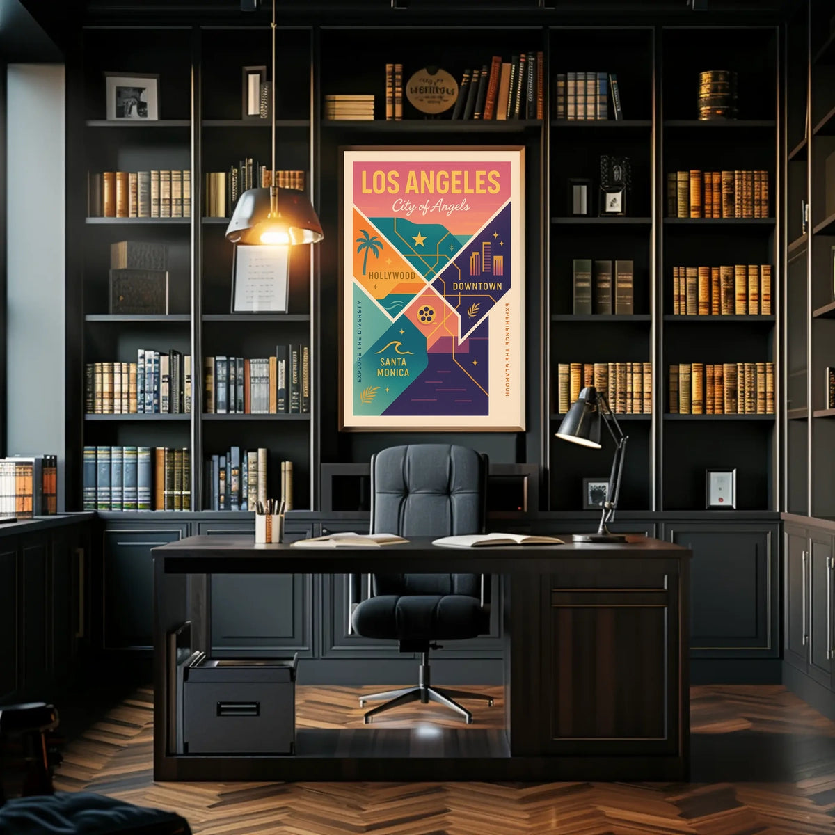 Los Angeles City of Angels Poster