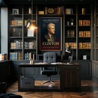 42nd President's Era Official Portrait Historical or Presidential Poster PosterGoat