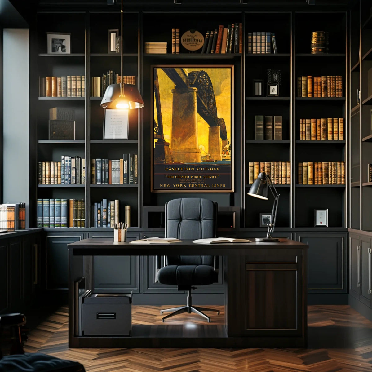 Alfred H. Smith Memorial Bridge Vintage Poster