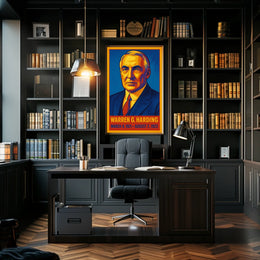 Warren G. Harding Presidential Term Poster