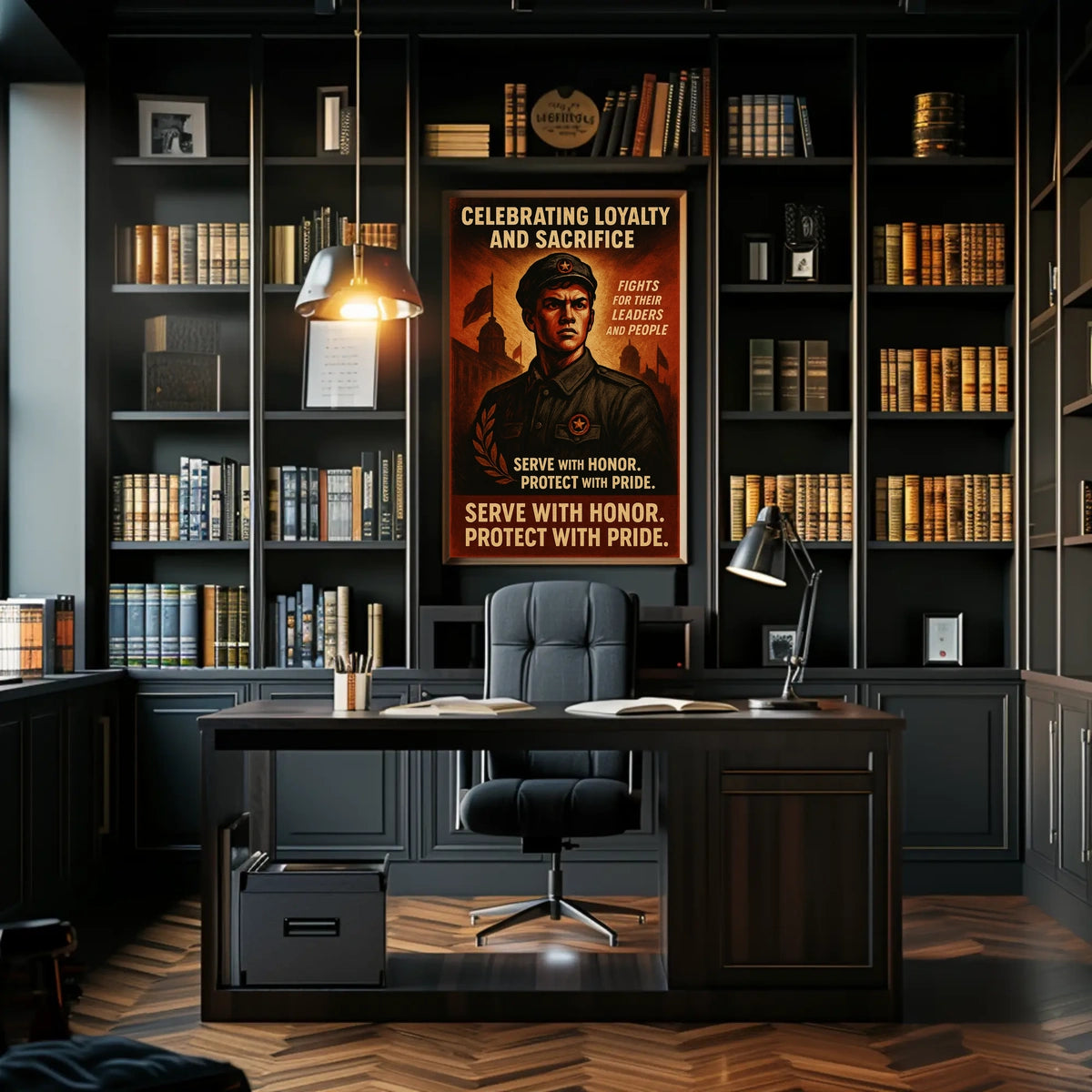 Celebrating Loyalty and Sacrifice Poster
