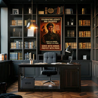 Celebrating Loyalty and Sacrifice Poster