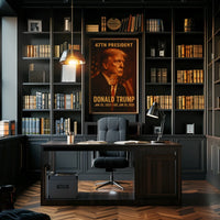 Donald Trump 47Th President Poster