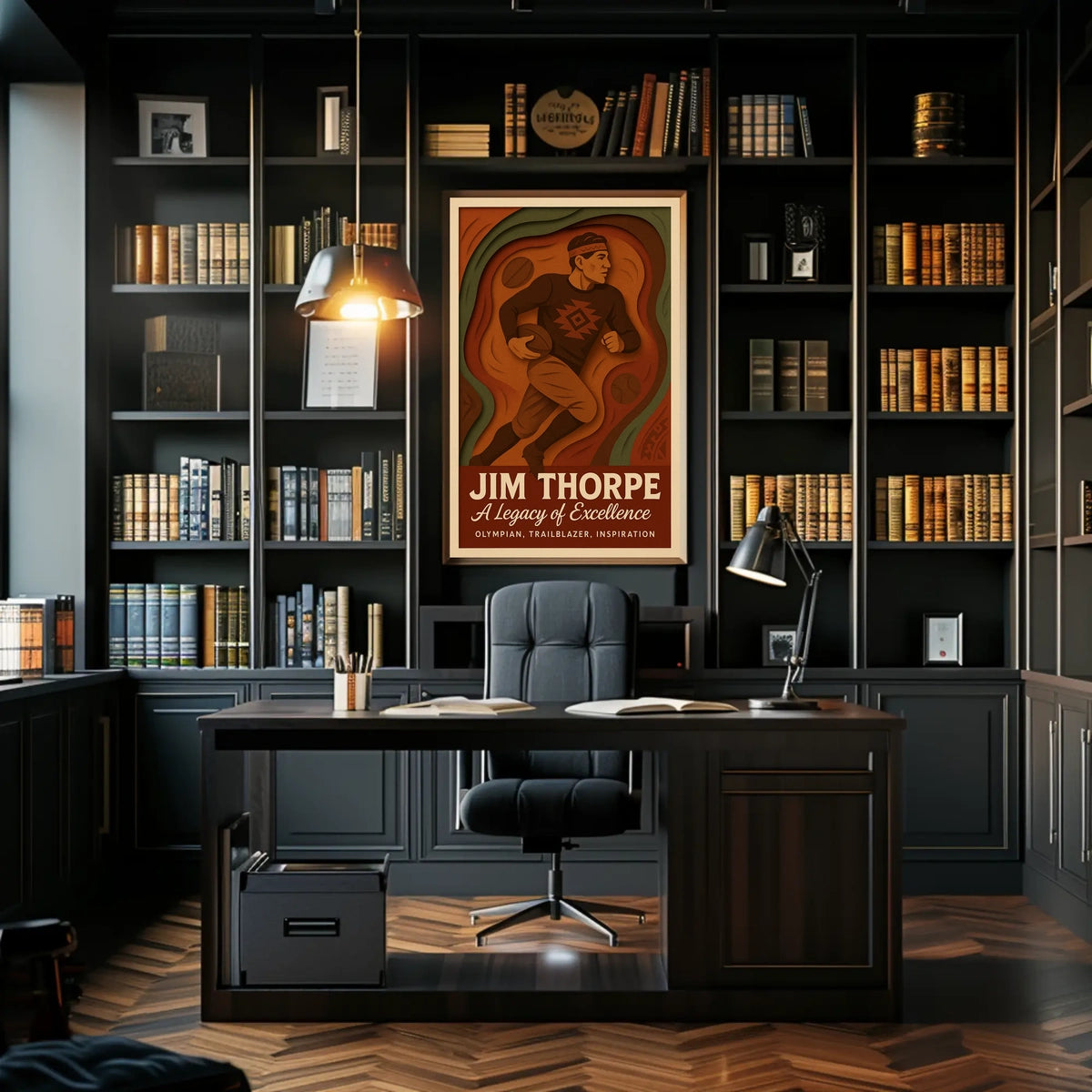 Celebrating Jim Thorpe Poster