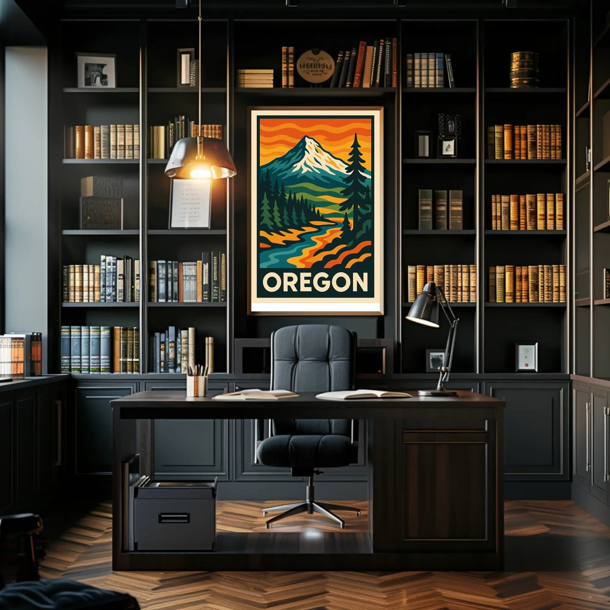 Oregon Landscape Poster