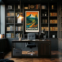 Oregon Landscape Poster