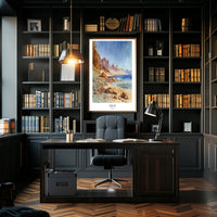 Sinai Landscape Poster PosterGoat
