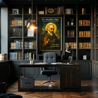 St. Padre Pio A Journey of Faith Poster