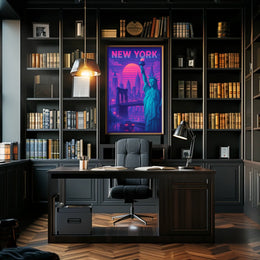 New York Cityscape Poster