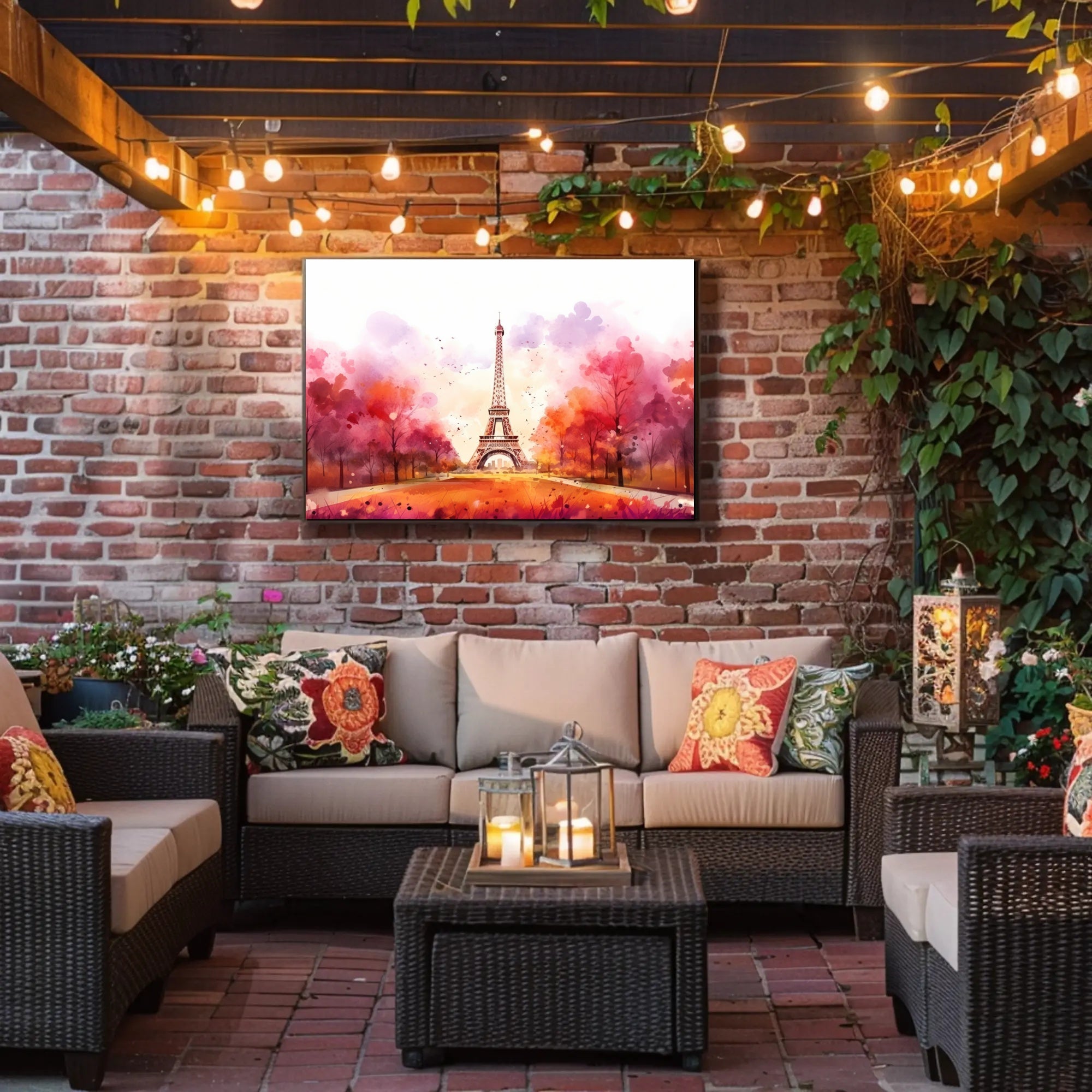 Autumn in Paris Poster