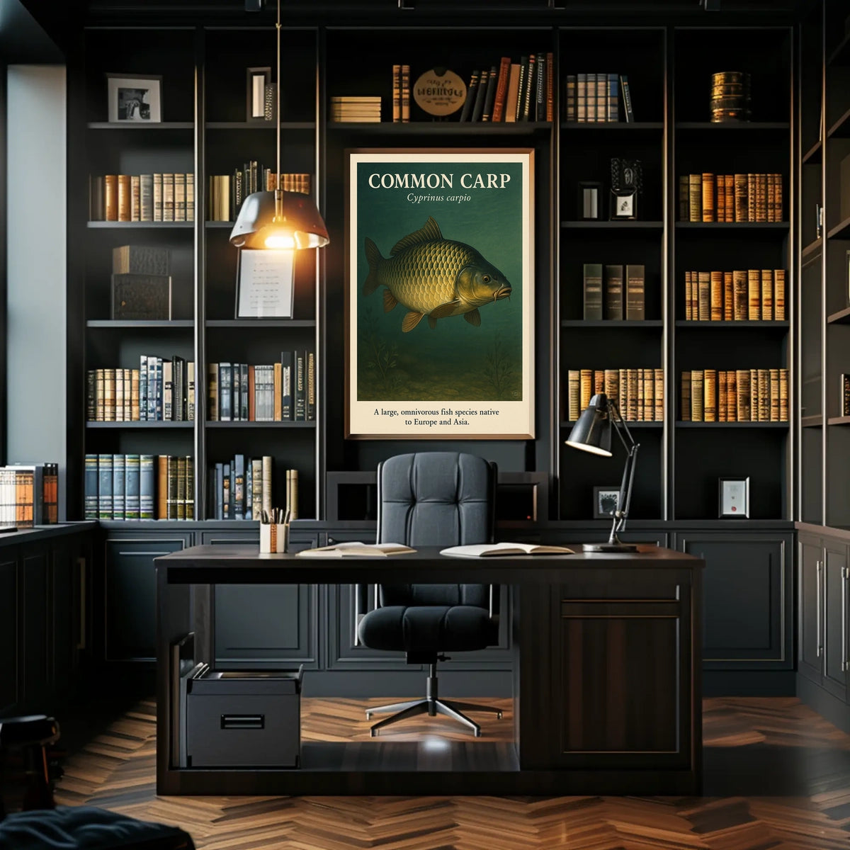 Common Carp Cyprinus carpio Poster