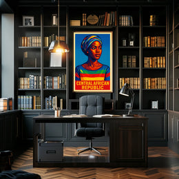 Central African Republic Cultural Poster