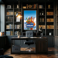 Adelboden Ski Adventure Poster