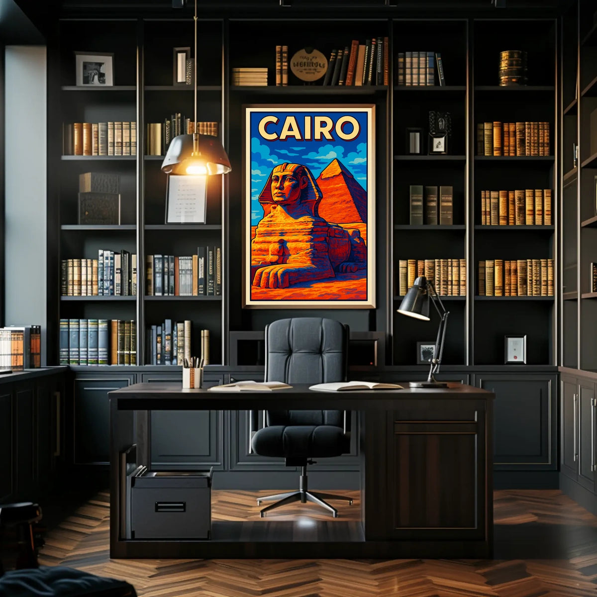 Cairo Travel Poster